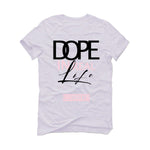 Air Jordan 11 WMNS “Neapolitan” | illcurrency White T-Shirt (DOPE)