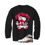 Air Jordan 8 Bugs Bunny Matching T-Shirt, Sweatshirts & Hoodies Black T-Shirt (Teddy Joker)| illcurrency