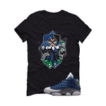 Air Jordan 13 Flint Black T-Shirt (Jack in a Box)| illcurrency