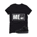 Air Jordan 4 Black Cat Matching T-Shirt, Sweatshirts & Hoodies Black T-Shirt (Me Vs Me)| illcurrency