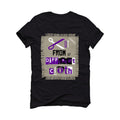 Nike SB Dunk Low “Court Purple” | illcurrency Black T-Shirt (Cut from a different cloth)