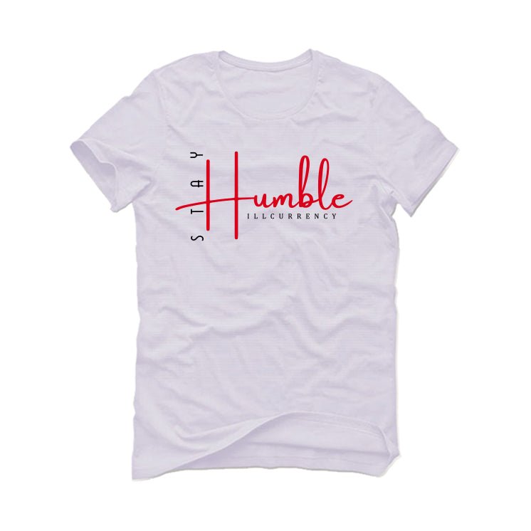 Air Jordan 12 OG “Cherry” White T-Shirt (Stay Humble)