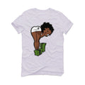 NIKE AIR MAX 2 CB 94 TRIPLE BLACK - White T-Shirt (BOO)