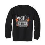 Air Jordan 4 Black Cat Matching T-Shirt, Sweatshirts & Hoodies Black T-Shirt (See No Evil Hustler)| illcurrency