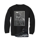 Air Jordan 8 Chrome Matching T-Shirt Black T-Shirt (The City Of The Goat)| illcurrency