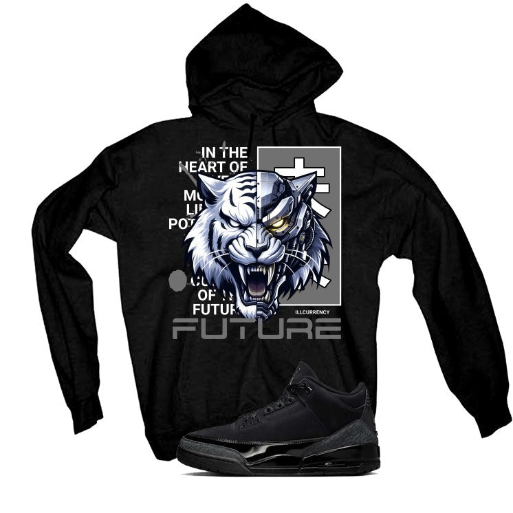 Air Jordan 3 Black Cat Black T-Shirt (Future)| illcurrency
