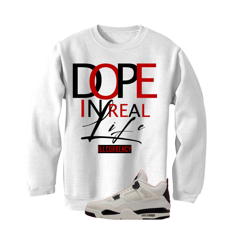 Air Jordan 4 Flight Club Matching T-Shirt, Sweatshirts & Hoodies White T-Shirt (DOPE)| illcurrency
