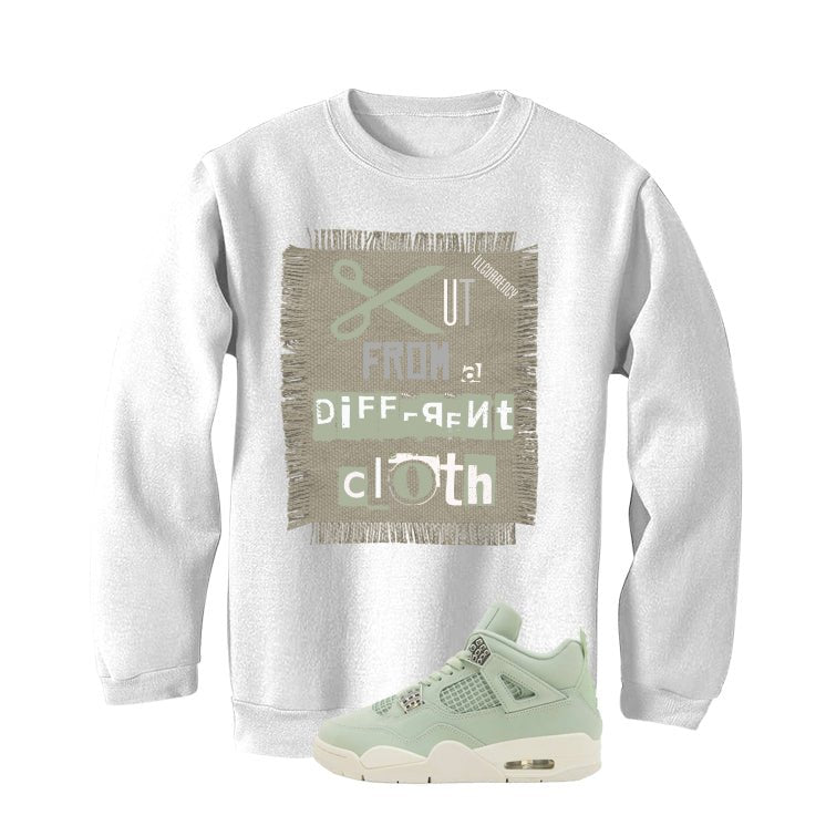 Air Jordan 4 WMNS Seafoam White T-Shirt (Cut from a different cloth)| illcurrency