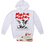 Air Jordan 4 Valentine’s Day (Sierra Red) Matching T-Shirt, Sweatshirts & Hoodies White T-Shirt (Make Money)| illcurrency