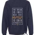 Nike SB x Air Jordan 4 Navy Navy Blue T-Shirt (Dream is Free)| illcurrency