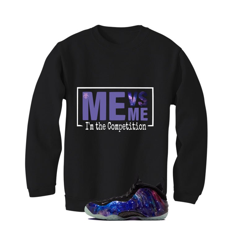 Nike Air Foamposite One Galaxy Black T-Shirt (Me vs Me)| illcurrency