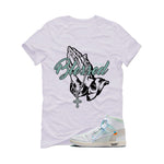 Off-White x Air Jordan 1 High OG Alaska Matching T-Shirt, Sweatshirts & Hoodies White T-Shirt (Blessed)| illcurrency
