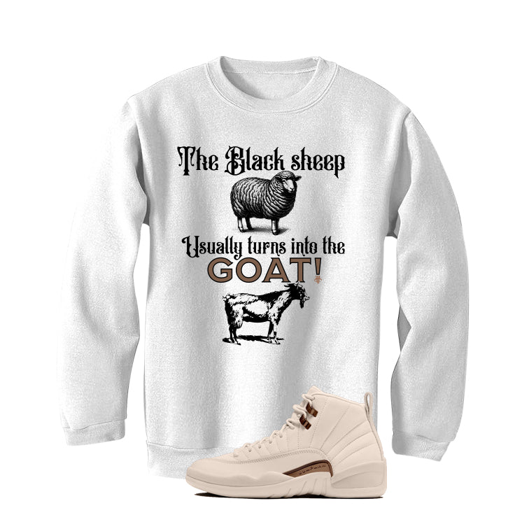 Air Jordan 12 Egg Nog Matching T-Shirt The Black Sheep