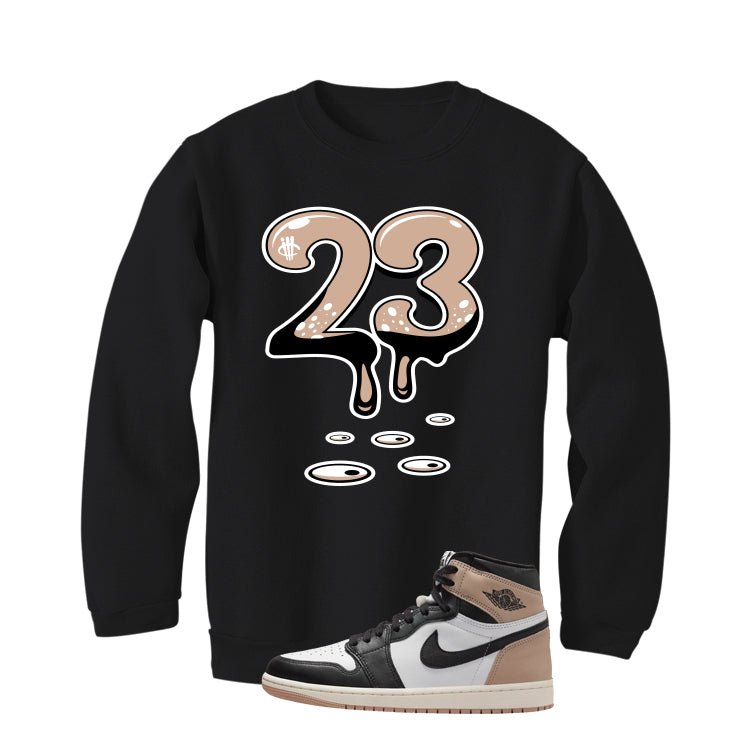Air Jordan 1 High OG Latte Black T-Shirt (23)| illcurrency