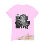 Travis Scott x Air Jordan 1 Low OG Shy Pink Matching T-Shirt, Sweatshirts, & Hoodies Pink T-Shirt (Trav Smoke)| illcurrency