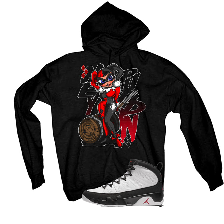 Air Jordan 9 OG Space Jam Matching T-Shirt Black T-Shirt (Hey Puddin!!)| illcurrency