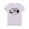 Air Jordan 1 High OG “Elephant” | illcurrency White T-Shirt (Bad Choices)