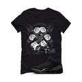Air Jordan 3 Black Cat Black T-Shirt (Vintage Rock)| illcurrency