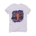 Nike SB Dunk Low “Court Purple” | illcurrency White T-Shirt (its cool when they do it)