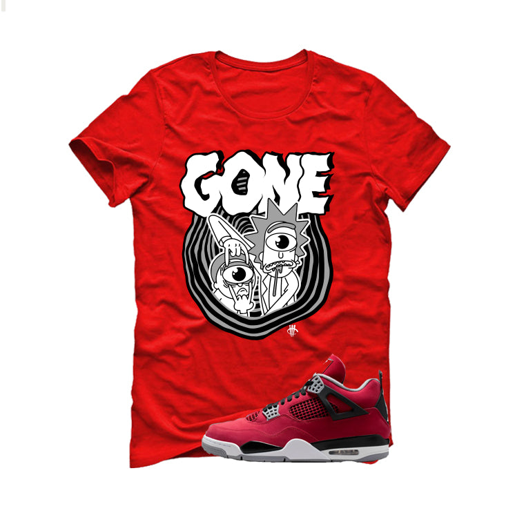 Air Jordan 4 Toro Bravo Matching T-Shirt, Sweatshirts, & Hoodies Red T-Shirt (Gone)| illcurrency