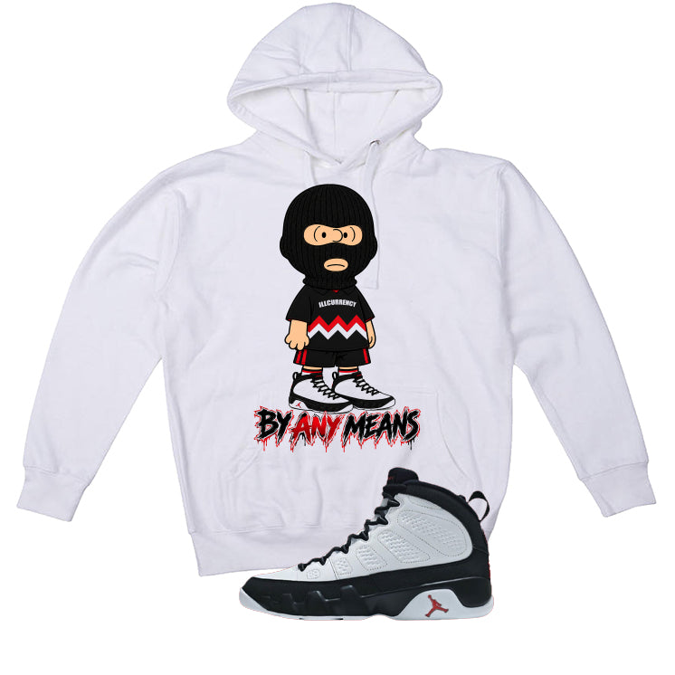 Air Jordan 9 OG Space Jam Matching T-Shirt By Any Means