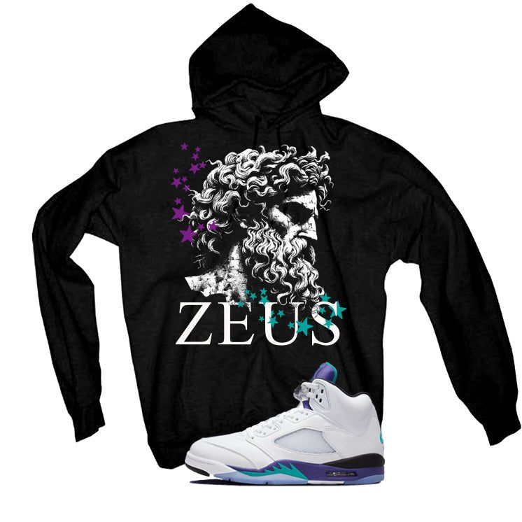 Air Jordan 5 OG Grape Black T-Shirt (Zeus)| illcurrency