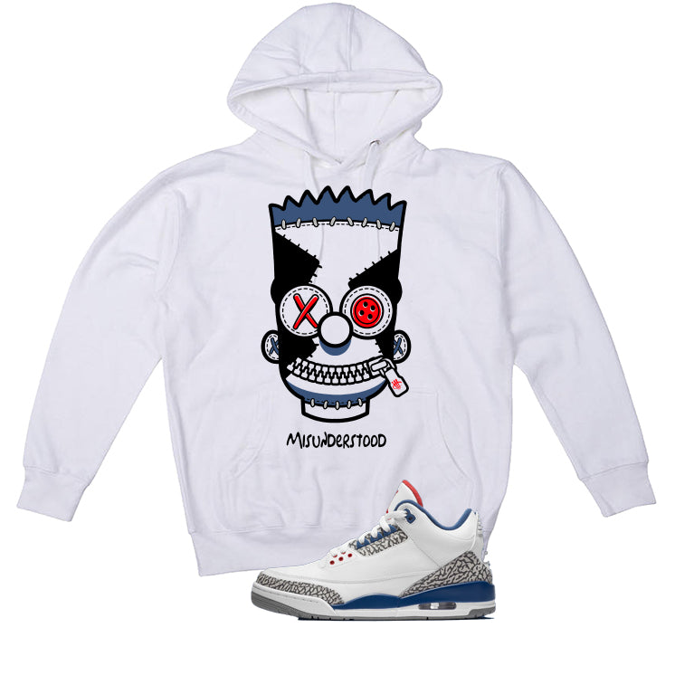 Air Jordan 3 True Blue Matching T-Shirt White T-Shirt (Misunderstood)| illcurrency