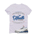 Air Jordan 3 True Blue Matching T-Shirt White T-Shirt (The dream is free)| illcurrency