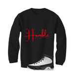 Air Jordan 9 OG Space Jam Matching T-Shirt Black T-Shirt (Stay Humble)| illcurrency