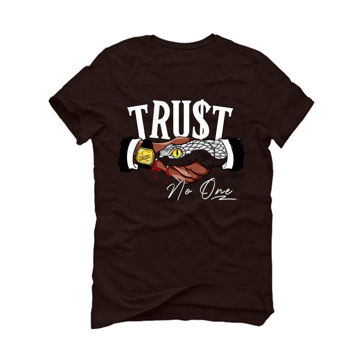 Jordan 1 Retro High OG Palomino - Brown T-Shirt (TRUST NO ONE)