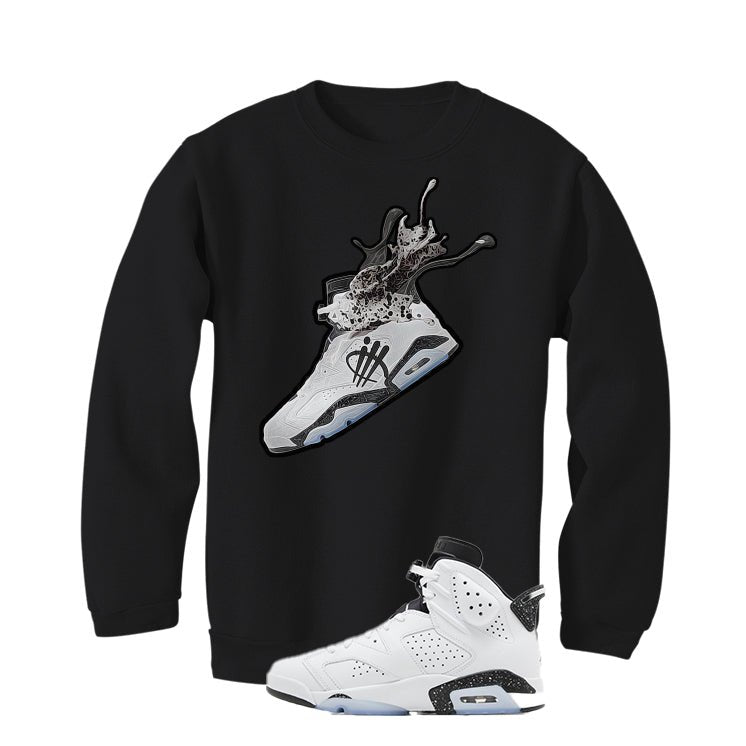 Air Jordan 6 Reverse Oreo Black T-Shirt (SPLASH 6)| illcurrency