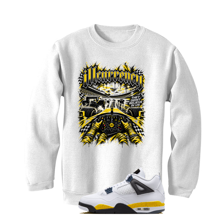 Air Jordan 4 Tour Yellow Matching T-Shirt illcurrency Racing
