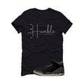A Ma Maniere x Air Jordan 3 Black Black T-Shirt (Stay Humble)| illcurrency