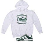 Nike Dunk Low Michigan State White T-Shirt (The dream is free)