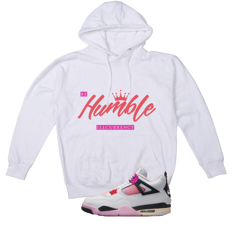 Air Jordan 4 Comic Matching T-Shirt White T-Shirt (Be Humble)| illcurrency
