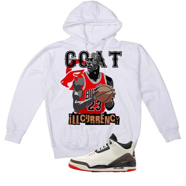 Air Jordan 3 OG World’s Best Dad Matching T-Shirt, Sweatshirts, & Hoodies White T-Shirt (GOAT 23)| illcurrency