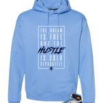 Air Jordan 1 High OG WMNS First in Flight Carolina Blue T-Shirt (Dream is Free)| illcurrency