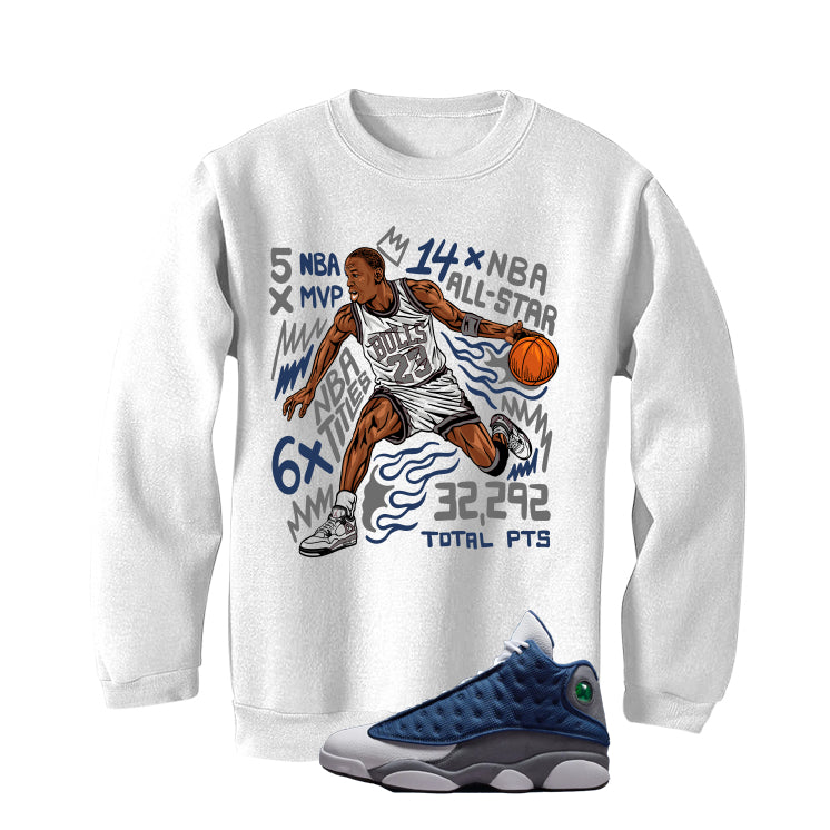 Air Jordan 13 Flint White T-Shirt (MVP)| illcurrency
