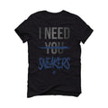 AIR JORDAN 3 “WHITE NAVY”| ILLCURRENCY Black T-Shirt (I Need You Sneakers)