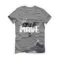Air Jordan 5 Wolf Grey Matching T-Shirt, Sweatshirts & Hoodies Grey T-Shirt (Self Made)| illcurrency