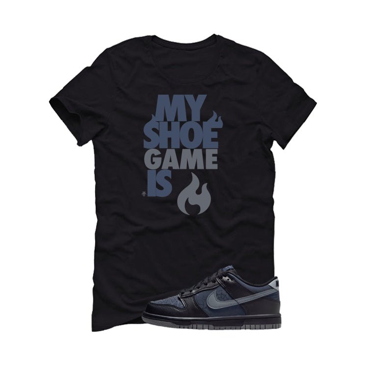 Nike Dunk Low Symbiote Black T-Shirt (My Shoe Game Is)| illcurrency