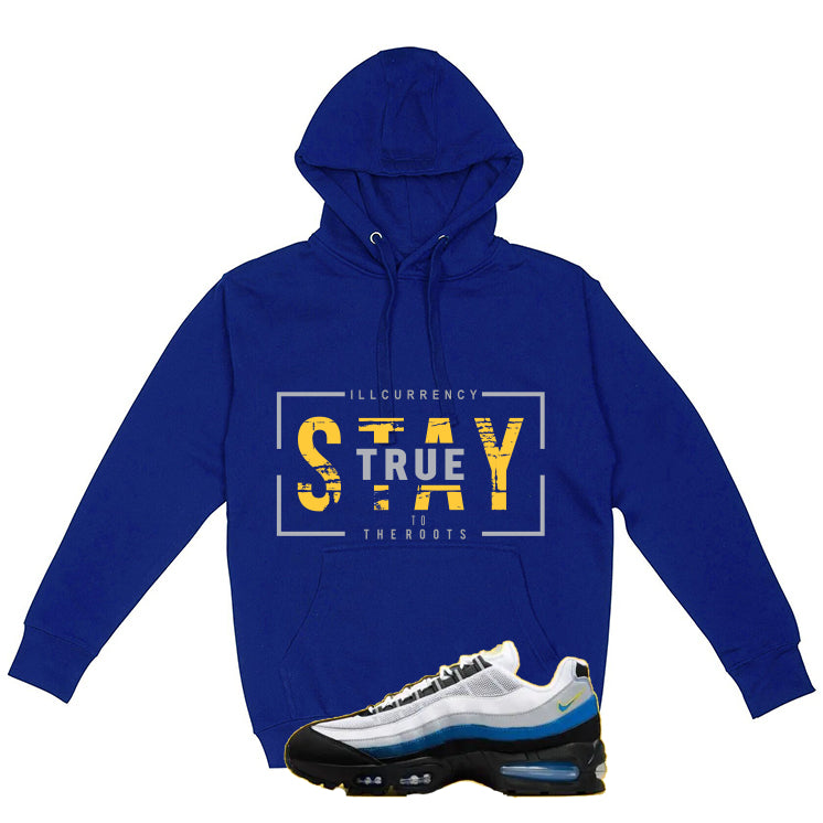 Nike Air Max 95 Big Bubble Wolverine Matching T-Shirt, Sweatshirts, & Hoodies Royal Blue T-Shirt (Stay True)| illcurrency