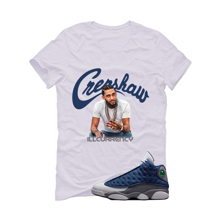 Air Jordan 13 Flint White T-Shirt (Crenshaw)| illcurrency