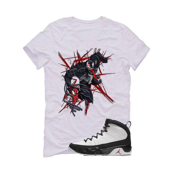 Air Jordan 9 OG Space Jam Matching T-Shirt White T-Shirt (Venom)| illcurrency