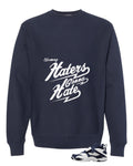 Nike Air Diamond Turf Cowboys Matching T-Shirt, Sweatshirts & Hoodies Navy Blue T-Shirt (Haters gonna hate)