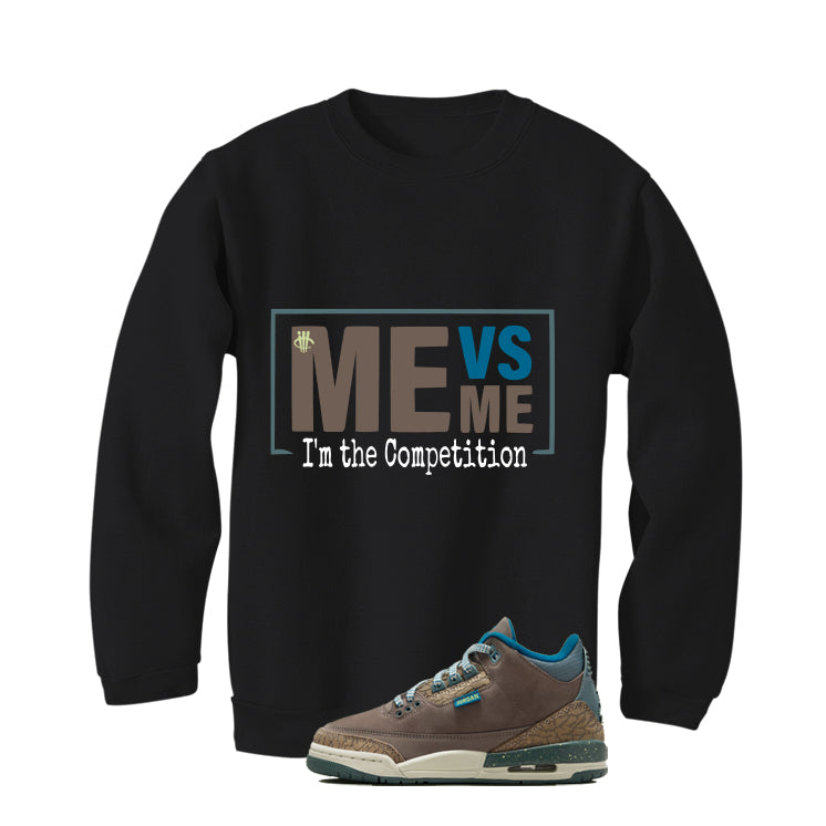 Air Jordan 3 GS We Outside Matching T-Shirt, Sweatshirts & Hoodies Black T-Shirt (Me vs Me)| illcurrency