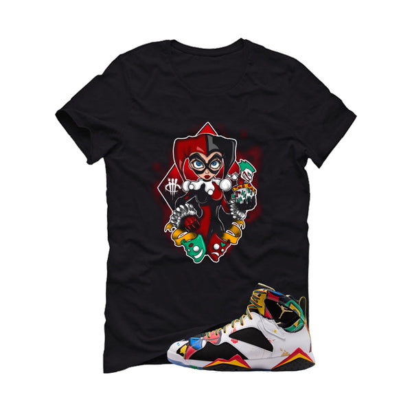 Air Jordan 7 Miro Matching T-Shirt Black T-Shirt (Jack in a Box)| illcurrency