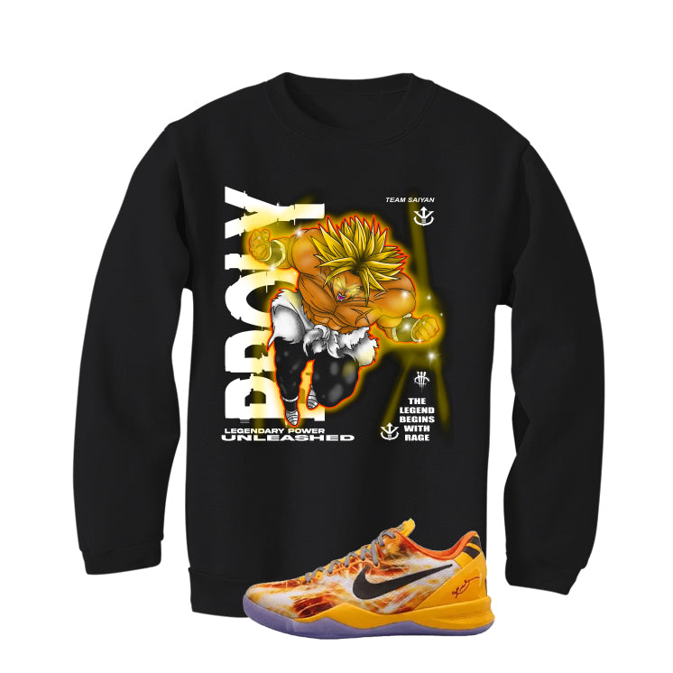 Nike Kobe 8 Protro Shanghai Fireworks Matching T-Shirt Broly