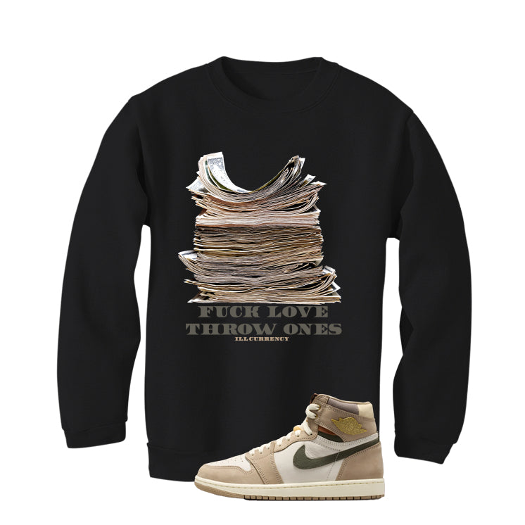 Air Jordan 1 High OG WMNS Shop Jacket Matching T-Shirt, Sweatshirts, & Hoodies Black T-Shirt (Fck Love)| illcurrency