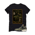 Undefeated x Air Jordan 4 Black T-Shirt (Represent)| illcurrency